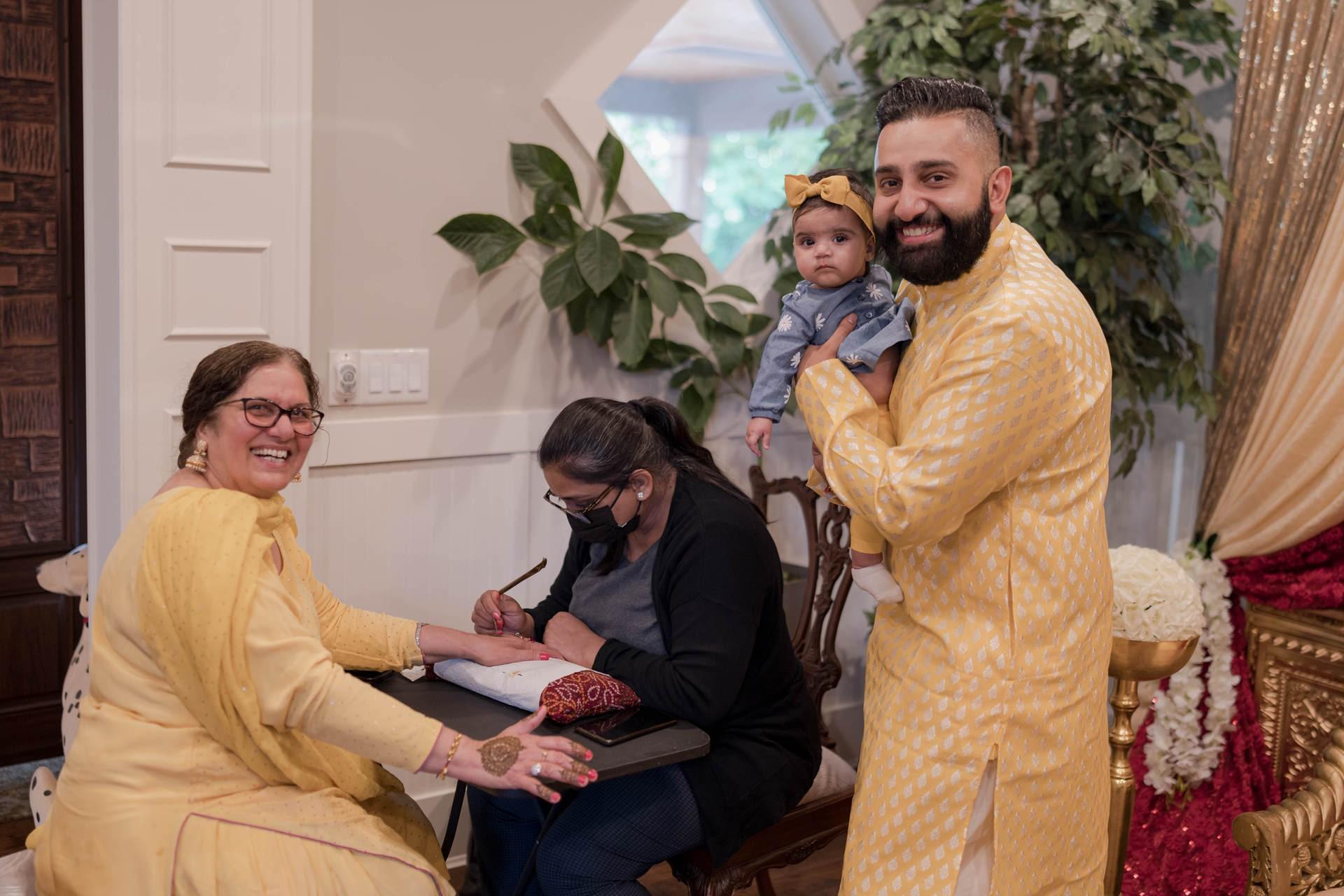 Surrey Henna Painting Ceremony