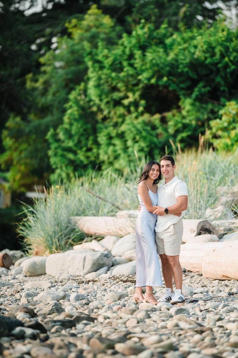 Engagement Photos at Erwin Park, Vancouver with Salisha & Alex